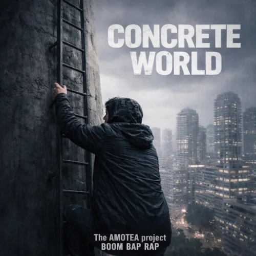AI Music - Concrete World [AI]  | Песня о мире из бетона и стекла,в котором вынужден герой,не ломаться не поддаваться,не прогибаться. Несколько этапов создания. Небольшая,часть фотюртепьянной партии сыграна и позднее сгенерирована в Суно